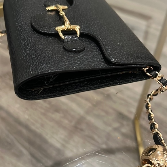 Gucci Black Authentic Crossbody Handbag Wallet - Picture 11 of 17